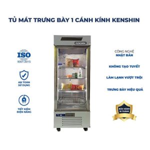 Tủ mát trưng bày 1 cánh kính Kenshin KS-1K500C